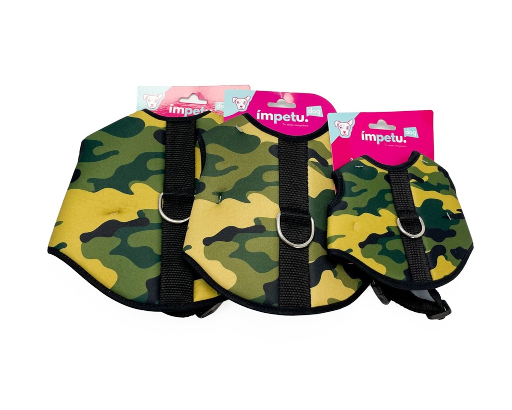 PECHERA CHALECO CAMUFLADO VERDE S