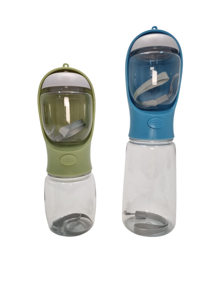 BOTELLA/COMEDERO PORTATIL 400ml.