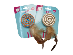 [0023] TAMBOR SISAL CON PLUMA